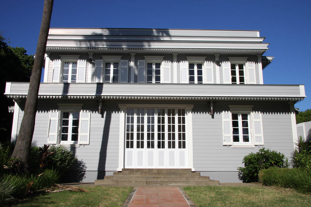 restauration de la villa carrere à la réunion