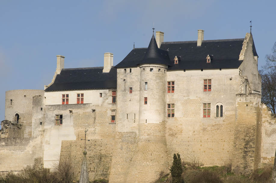 restauration du château de chinon