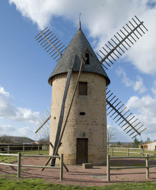 restauration de la charpente du moulin de vrines deux sevres