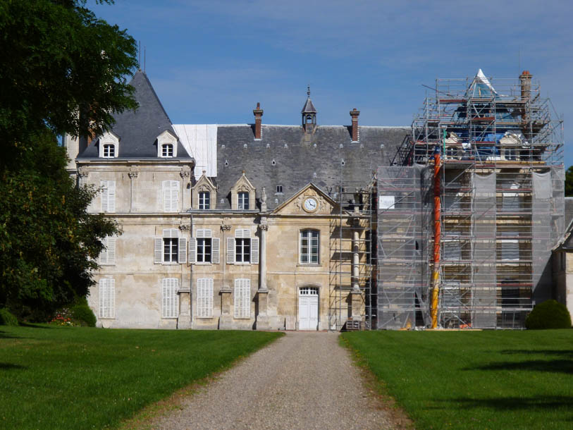 restauration du château de tartigny