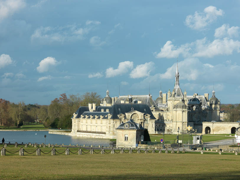 restauration du parquet du château chantilly