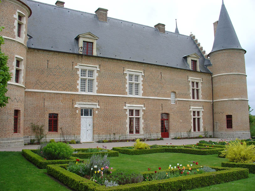 restauration de fenêtres du château hannache